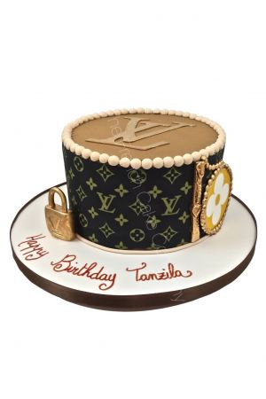 Louis Vuitton verjaardagstaart
