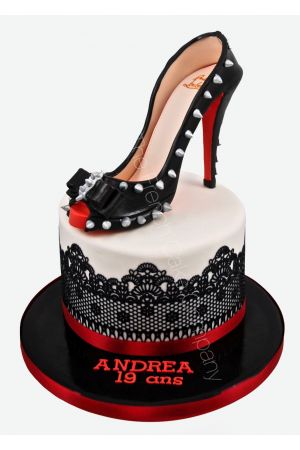 Louboutin Shoe with studs