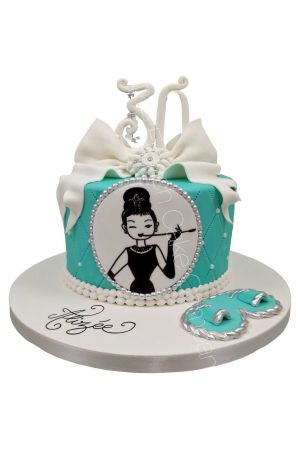 Gâteau Tiffany Audrey Hepburn