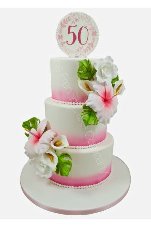 50th woman birthday cake