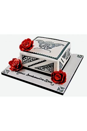 Gâteau d'anniversaire Tatouage
