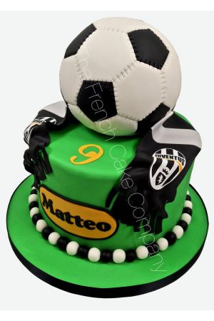 Juventus voetbal taart