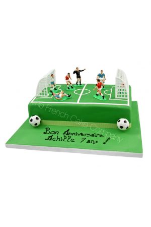 football field birthday cake