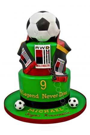 RWD Molenbeek football cake