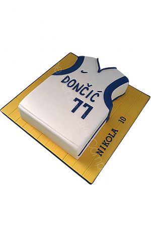 Basketball Jersey birthday cake
