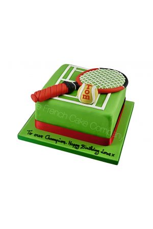 Wimbledon tennis birthday cake