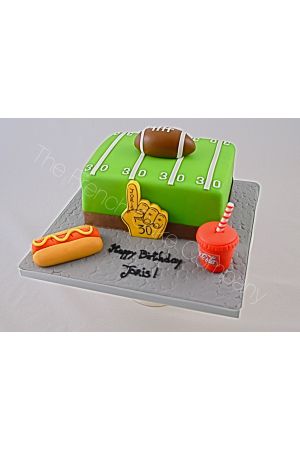 American Soccer birthday cake