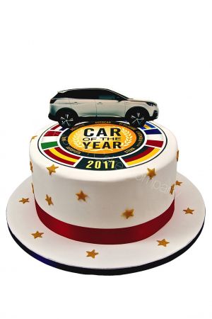 Gâteau société événement avec logo