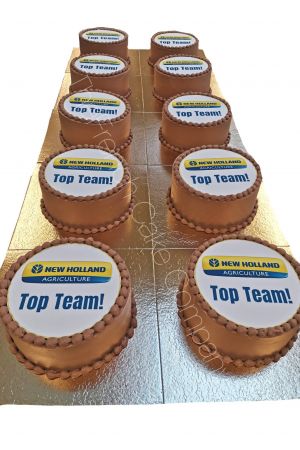 Corporate Cakes delivered in Belgium