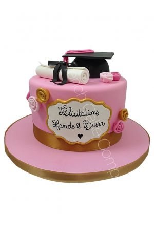 School Graduation cake
