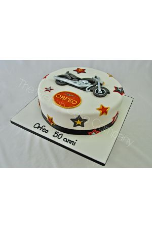 Moto Guzzi birthday cake