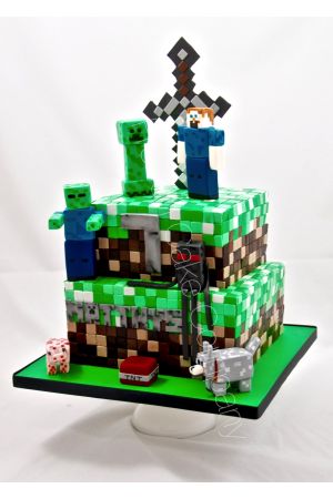 Minecraft Gelaagde Taart
