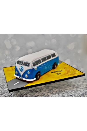 VW combi birthday cake