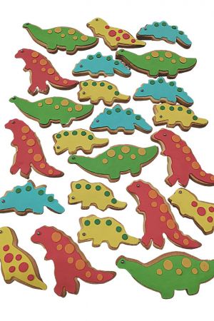 Biscuits décorés thème Dinosaures