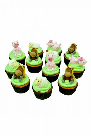 Farm Animals cupcakes