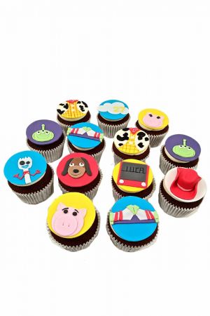 Cupcakes met Toy Story-thema