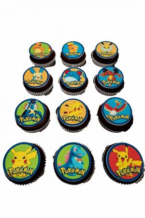 Cupcakes décorés Pokemon
