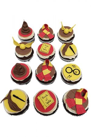 Cupcakes met Harry Potter-thema