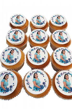 Cupcakes with photo
