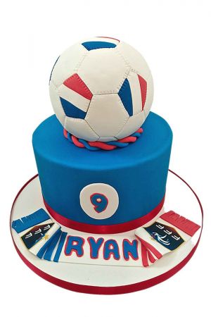 French team football cake
