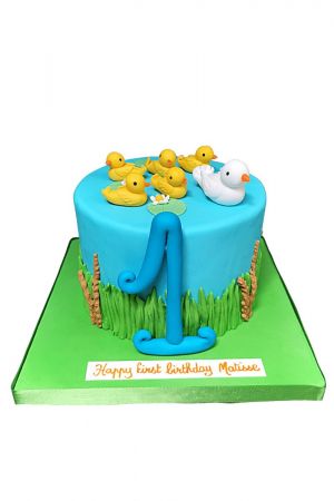 5 little ducks cakes