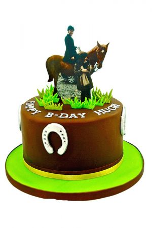 Gâteau d'anniversaire chasse