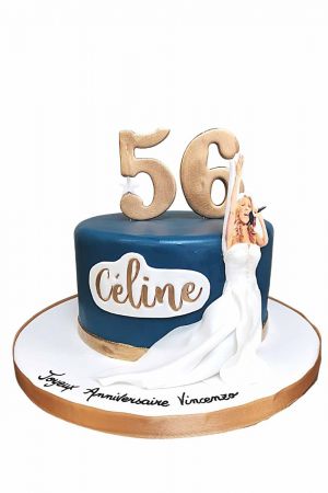 Céline Dion Verjaardagstaart