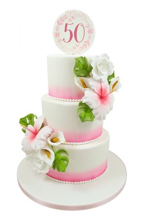 50th woman birthday cake