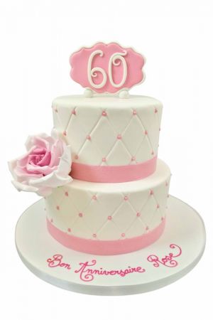 60ste verjaardagstaart