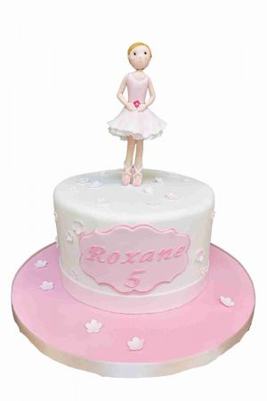 Gâteau anniversaire ballerine