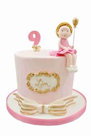 Ballerina Cake for little girls