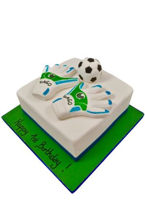 Goal Keeper football cake