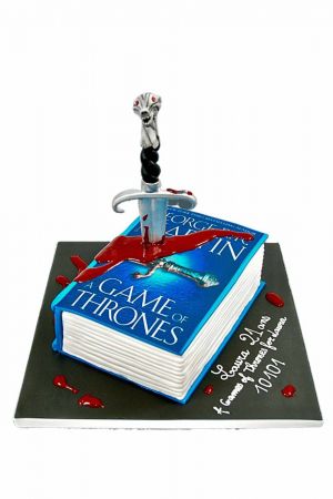 Game of Thrones theme birthday cake