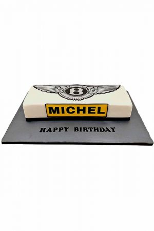 Gâteau anniversaire voiture Bentley