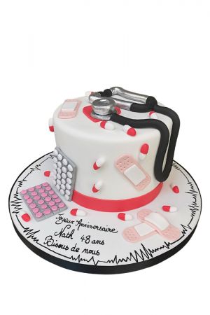 Nurse birthday cake
