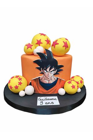 Dragon Ball Son Goku cake