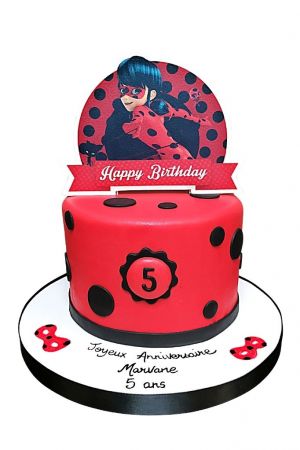 Miraculous Ladybug birthday cake