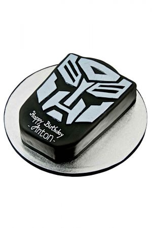 Gâteau décoré Transformers Autobots