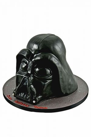 Star wars Darth Vader taart