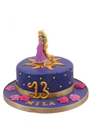 Rapunzel taart