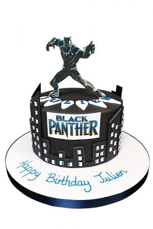 Avengers Ironman Black Panther Hulk Captain America Spiderman Edible Cake  Toppers – Cakecery