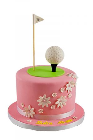 Golf cake for women