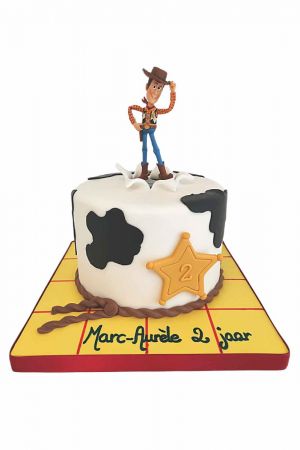 Sheriff Woody verjaardagstaart
