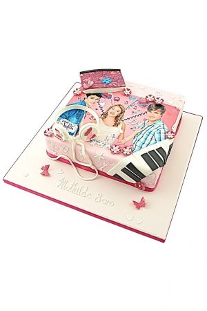 Disney Violetta birthday cake