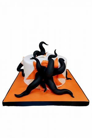 Gâteau Halloween Pieuvre