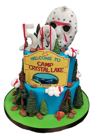 Friday the 13th cake