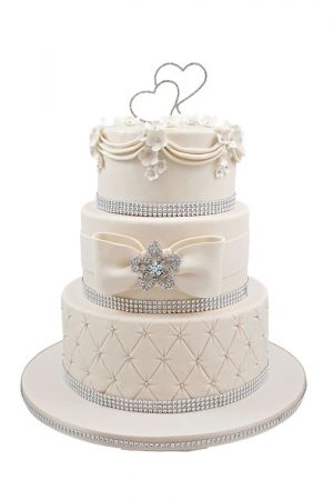 Strass wedding cake