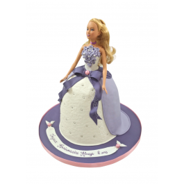 Barbie Doll Birthday Cake Png, Transparent Png - 879x961 PNG - DLF.PT