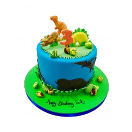 Gateau anniversaire - 6 toppers dinosaure - My Little day