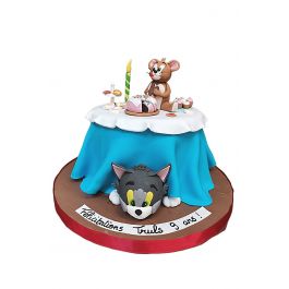 Shop Online Tom and Jerry Birthday Cake For Children from The French Cake  Company | Order Now For Quick Delivery